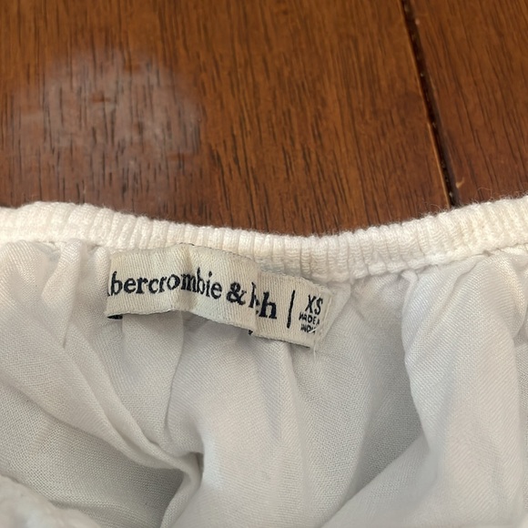 Abercrombie & Fitch White Cotton Babydoll Tank Top Size XS - Picture 4 of 4